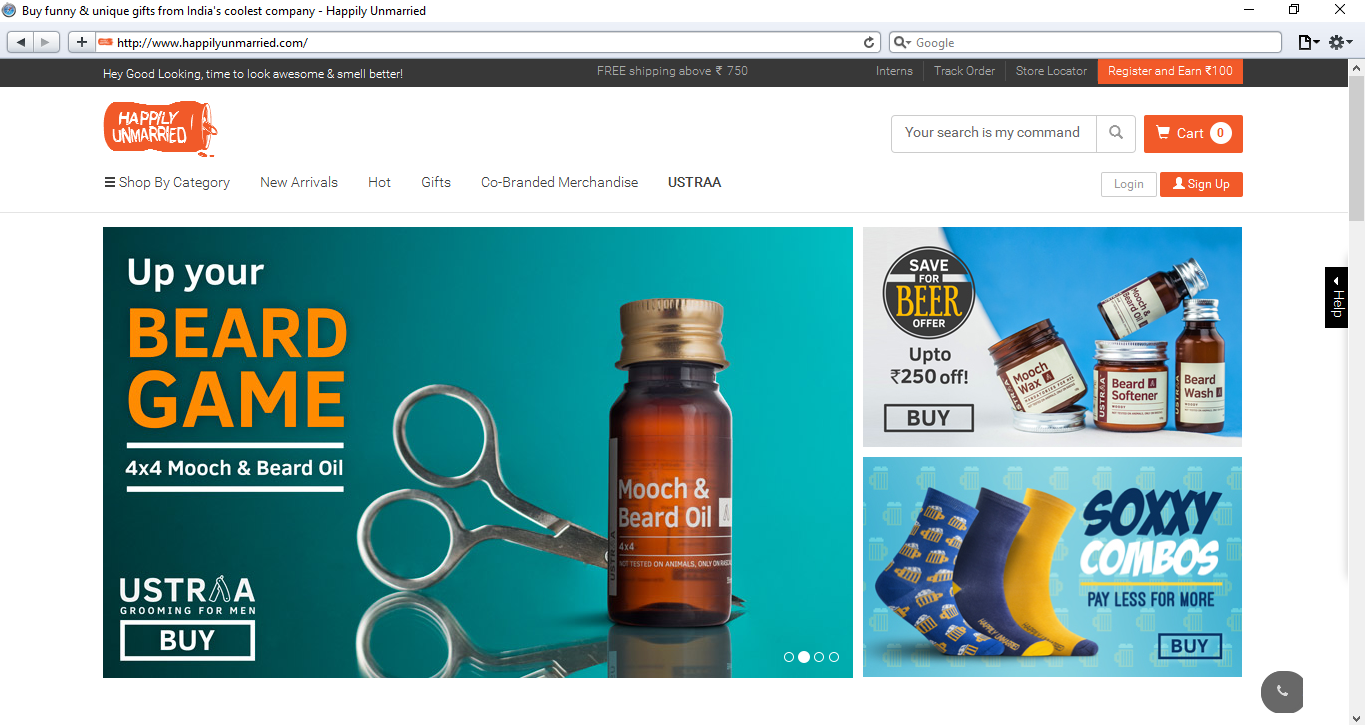 ecommerce wesbsite design