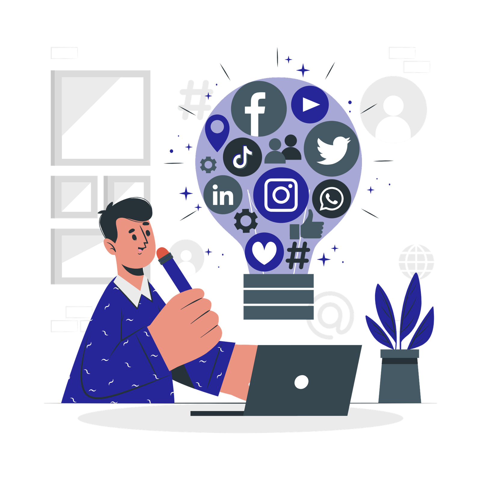 Social media marketing